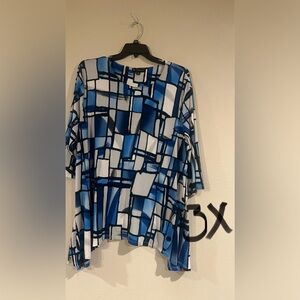 Blouse tunic length